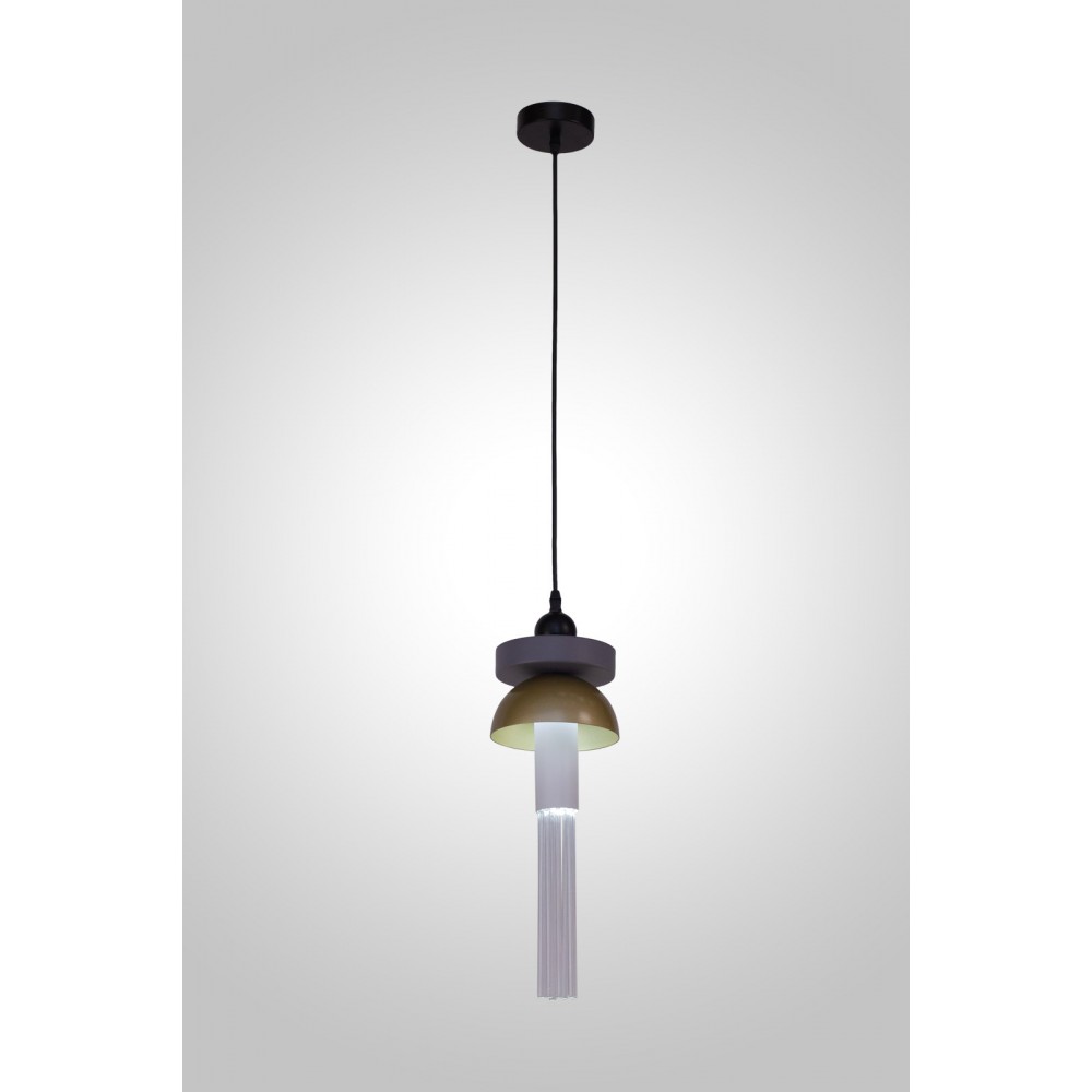 Светильник подвесной AM514 цвет: черный+серый+бронза